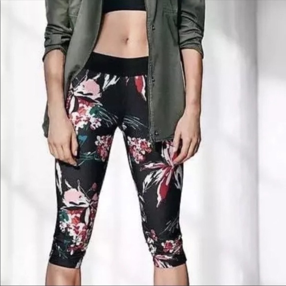 Derek Lam 10c Athleta Lily Chelsea Floral Capri